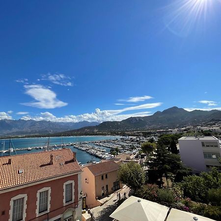 Calvi T2 Climatise, Wifi, Centre-Ville, A Proximite Plage, Commerces, Taxi & Gare, Vue Plage & Montagne Eksteriør bilde